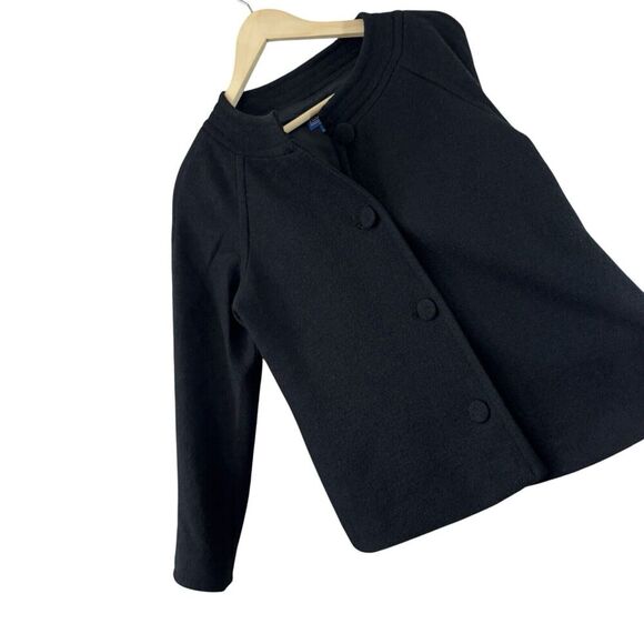 Pendleton Medium Merino Wool Button Jacket Black Wool Classic Lined Womens - Picture 9 of 10